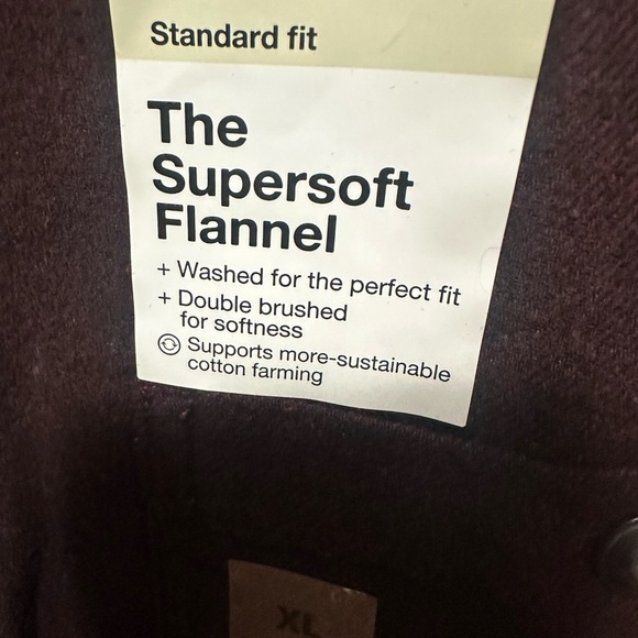 Sonoma Men's Rich Burgundy Button-Down Shirt - Picture 3 of 5